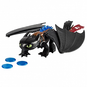 Набор из серии «Dragons» - Большой Беззубик со световыми и звуковыми эффектами (Spin Master, 66602)